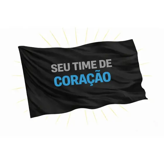 Bandeira Personalizada com sua Arte Sua ideia Diversos Tamanhos
