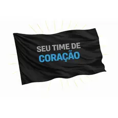 Bandeira Personalizada com sua Arte Sua ideia Diversos Tamanhos