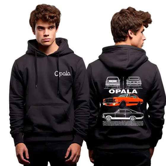 Moletom Casaco De Frio Carro Luxo Reliquia Opala Ss