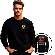 Moletom Gola Redonda Careca Corrida Luxo 458 Spider