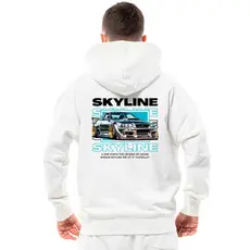 Moletom Algodão Skyline Carro Estampada Estilosa Canguru Promoção