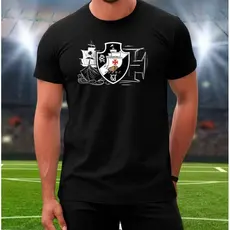 Camisa Camiseta 100% algodão Vasco Navil Lançamento Novidade