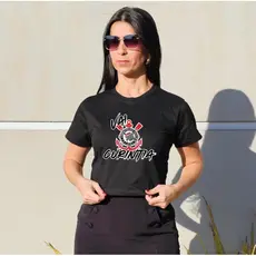 Cropped Baby Look Top Corinthians Timão Curintia Time Feminino