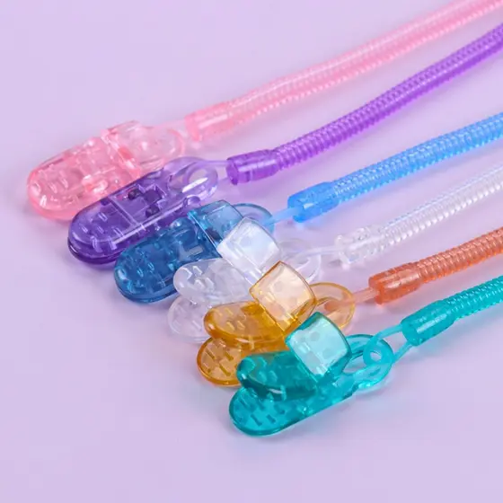 Kit 2 Prendedor de Chupeta Tipo Mola Universal