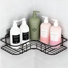 Suportes Porta Shampoo Organizador de Metal Para Banheiro Cozinha Prateleira Com Adesivos YY122