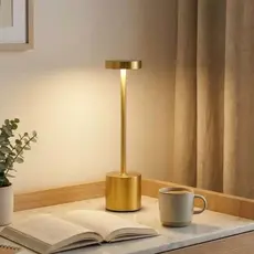 Luminária de Mesa Premium Touch 3 Cores de Luz LED