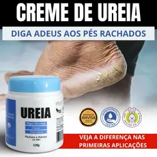 Creme De Ureia Super Hidratante Óleo de Amendoas Cacau Glicerina Pés Rachados Calcanhar Cotovelos
