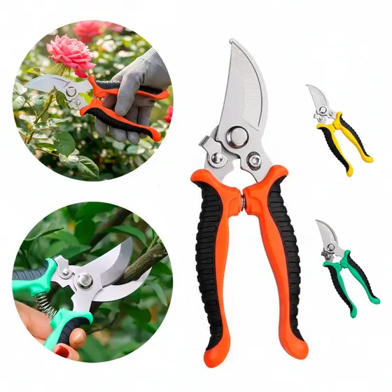 Tesoura De Jardinagem Poda Profissional Pomar Ergonômica
