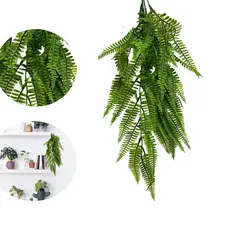 Pendente de Samambaia Planta Artificial Decoração Ambiente