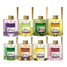 6 Unid Aromatizador Ambientes Duração Premium 250ml Difusor