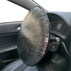 Protetor Solar Automotivo P/ Volante Capa Metalizada - carro caminhão