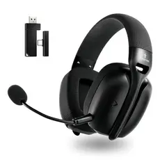 Fone De Ouvido Headset Gamer Sem Fio Wireless 2,4GHz Bluetooth Ultraleve Mintak Pro Titorion