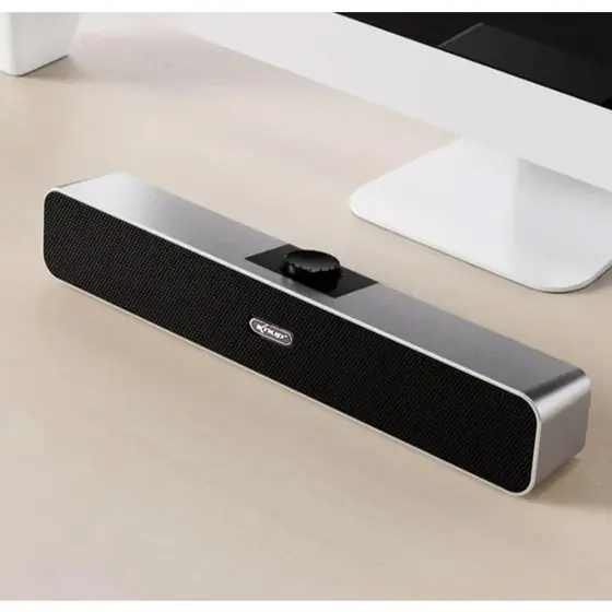 Caixa De Som Para Pc Soundbar Preto Caixinha Computador Notebook TV P2 USB Potente