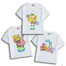 Bob Esponja Camiseta Infantil 2 ao 12 Fantasia Patrick Aniversário