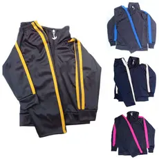 CONJUNTO AGASALHO INFANTIL JUVENIL TECIDO BOA QUALIDADE Abrigo