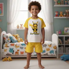 Pijama Infantil Pokemon Customizado Com ou sem Nome 4 ao 12