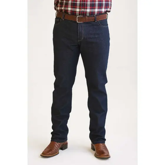Calça Jeans Masculina Tradicional Masculina Trabalho Reforçada