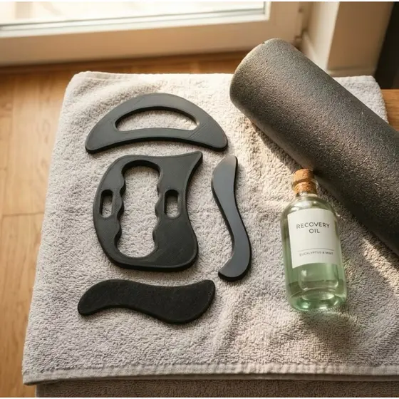 Kit 4 Ferramentas Liberação Miofascial Massagem
