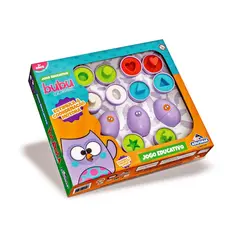 Jogo De Encaixe Bubu E As Corujinhas Atividade Infantil - Adijomar