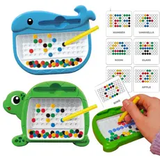 Lousa Mágica Caneta Magnetica Infantil Autismo Terapia Mini Prancheta Educativa Cartelas Figuras e Desenhos