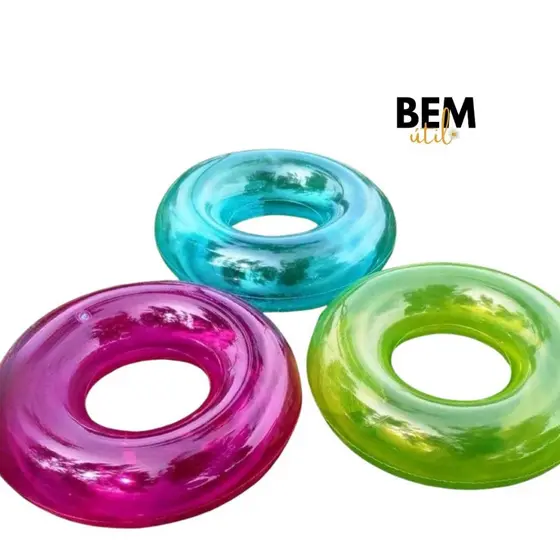 Boia Neon Piscina Circular Cintura Inflavel Pool Party