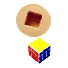 Molde De Silicone Cubo Magico Para Decorar Brinquedos