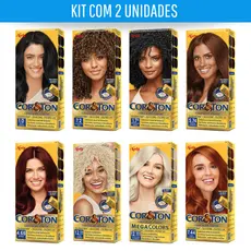 Kit Com 2 Unidades De Tinta Cor&Ton - Escolha Sua Cor Preferida!