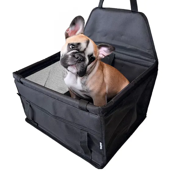Assento Cadeirinha Pet Banco Carro Cachorro 12kg MADOG Preto