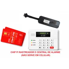 Chip p/ RASTREADOR/ Central Alarme/ Automação - M2M IOT 50 MB  + Plataforma de Gestao