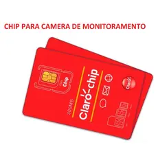 Chip Para Câmera Segurança Monitoramento com 3GB