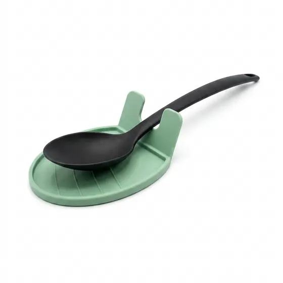 Descanso para Colheres CookSitter para Cozinha Apoio para Utensílios Organizador de Bancada Elegante