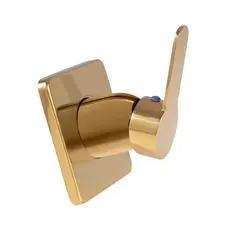 Acabamento de Misturador Redondo Guaporé Pingoo - Dourado