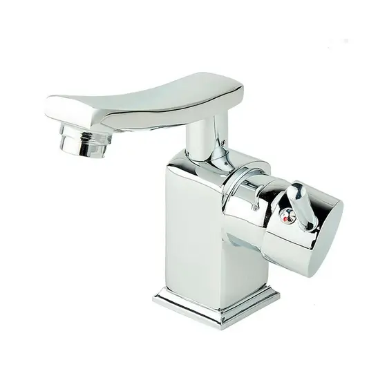 Torneira para banheiro Misturador Monocomando baixa Moju Pingoo - Cromado
