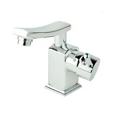 Torneira para banheiro Misturador Monocomando baixa Moju Pingoo - Cromado