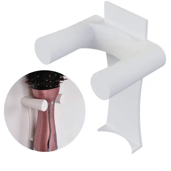 Suporte para Escova Secadora Universal Branco
