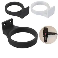 Suporte Secador De Cabelo Universal De Parede + Parafusos