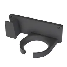 Suporte De Parede P/ Secador De Cabelo e Chapinha - Universal C/ Parafusos
