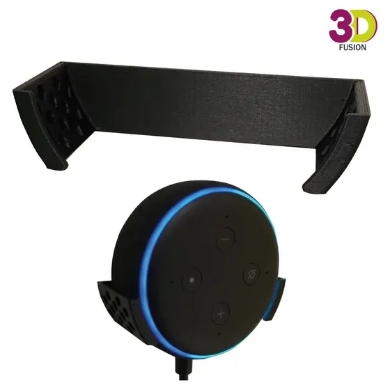 Suporte De Parede Amazon Alexa 3ªger - Echo Dot  c/ Parafuso ou Fita Dupla Face