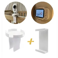 Suporte Baba Eletronica Para Berço + Suporte para Tela Monitor