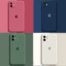 Capinha Aveludada com câmera fechada para IPhone 11 / 11Pro