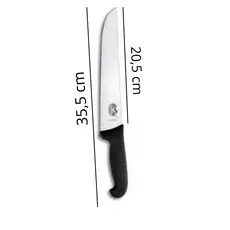 Faca de açougueiro profissional,cortar carne,churrasco,faca grande e fácil de manusear, resistente, aço inox