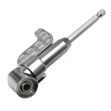 Adaptador Angular 105° para Parafusadeira e Furadeira – Extensor de Bits Magnético 1/4” (6,35mm), Aço Reforçado, Ideal p