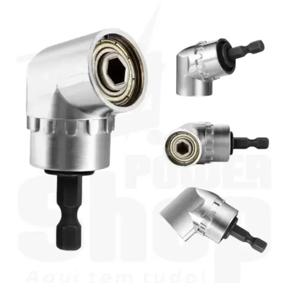 Adaptador Angular Magnético P/ Furadeira Parafusadeira 105°