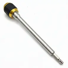 Extensor De Bits Magnético 1/4 Engate Rápido Trava Automática Profissional Para Parafusadeira E Furadeira
