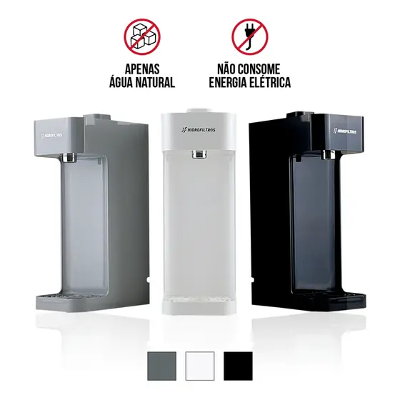 Purificador De Água Não Gela Facile Hidrofiltros Refil C3 Original | Selo Inmetro | Alta Vazão