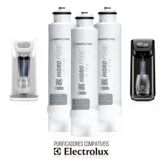 1, 2 ou 3 Unid Refil HidroFiltros filtro compatível purificador Electrolux Pc01x Pe15b Pe15x Pe15p