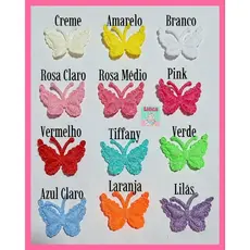 Borboleta Prensada Aplique 3cm ( Até 200 unidades). MENOR PREÇO SHOPEE