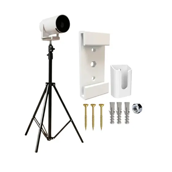 Kit Suporte Com Tripé 2.10m Para Projetor Hy300 Teto Parede