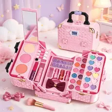 Maleta De Maquiagem Infantil - Kit Maquiagem Infantil Lindo