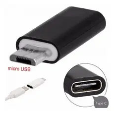 Adaptador Tipo C Fêmea Para Micro Usb V8 Macho